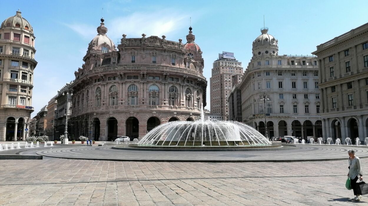 Piazza De Ferrari a Genova