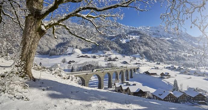Trenino Verde delle Alpi inverno