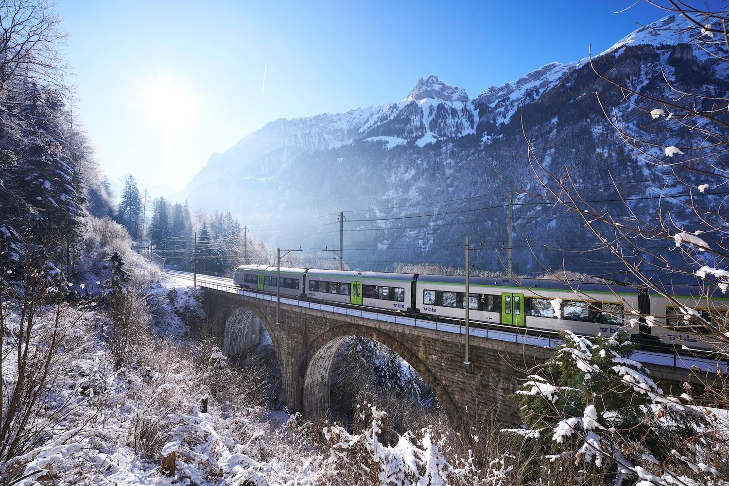 Trenino Verde delle Alpi inverno